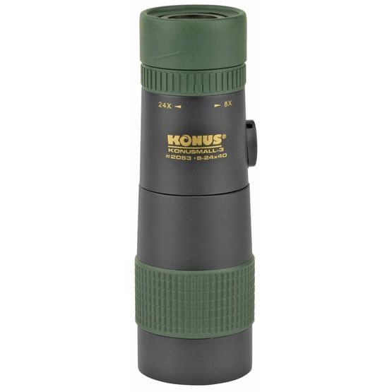 Konus Konusmall-3 8-24x40 Monocular in Black/Green